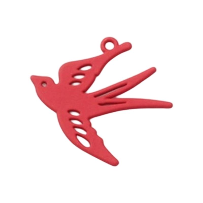 Minimalist Bird Pendant Openwork Design Stylish Metal Necklace Charm For Crafters красный
Minimalist Bird Pendant Openwork Design Stylish Metal Necklace Charm For Crafters красный