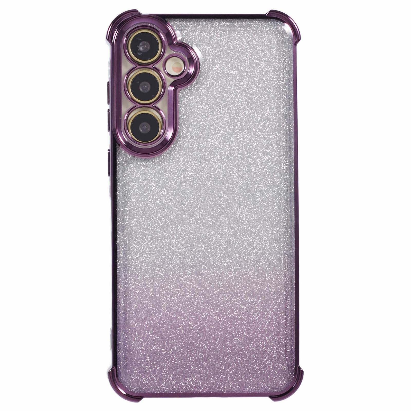 For Samsung Galaxy S24+ Case Love Heart Pattern Glitter Gradient TPU Phone Cover Dark Purple
For Samsung Galaxy S24+ Case Love Heart Pattern Glitter Gradient TPU Phone Cover Dark Purple