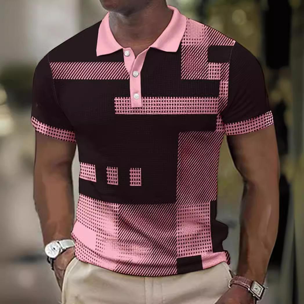 men polo shirt short sleeve 3d print tops fashion polyester breathable comfortable polos shirts 4XL
men polo shirt short sleeve 3d print tops fashion polyester breathable comfortable polos shirts 4XL