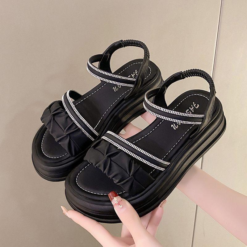 Fashion Women s Sandals Rhinestones Black Beach Platform Ladies Shoes 2025 Luxury Vintage Chic and Elegant New Breathable Fashion Vip 35
Fashion Women s Sandals Rhinestones Black Beach Platform Ladies Shoes 2025 Luxury Vintage Chic and Elegant New Breathable Fashion Vip 35
