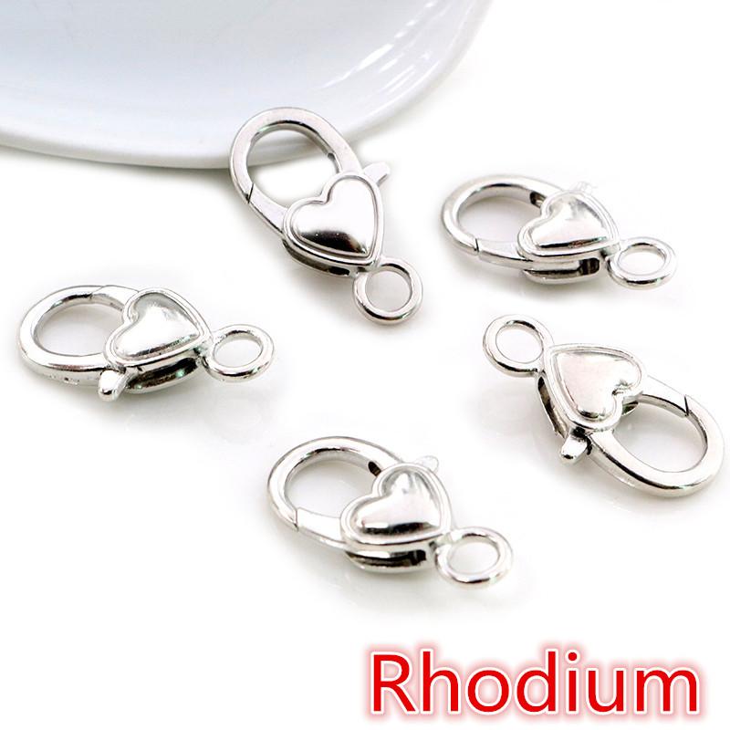 10pcs/lot 26x19mm Gold Silver Plated Rhodium Heart Jewelry Findings,Lobster Clasp Hooks for Necklace&Bracelet Chain DIY Making
10pcs/lot 26x19mm Gold Silver Plated Rhodium Heart Jewelry Findings,Lobster Clasp Hooks for Necklace&Bracelet Chain DIY Making