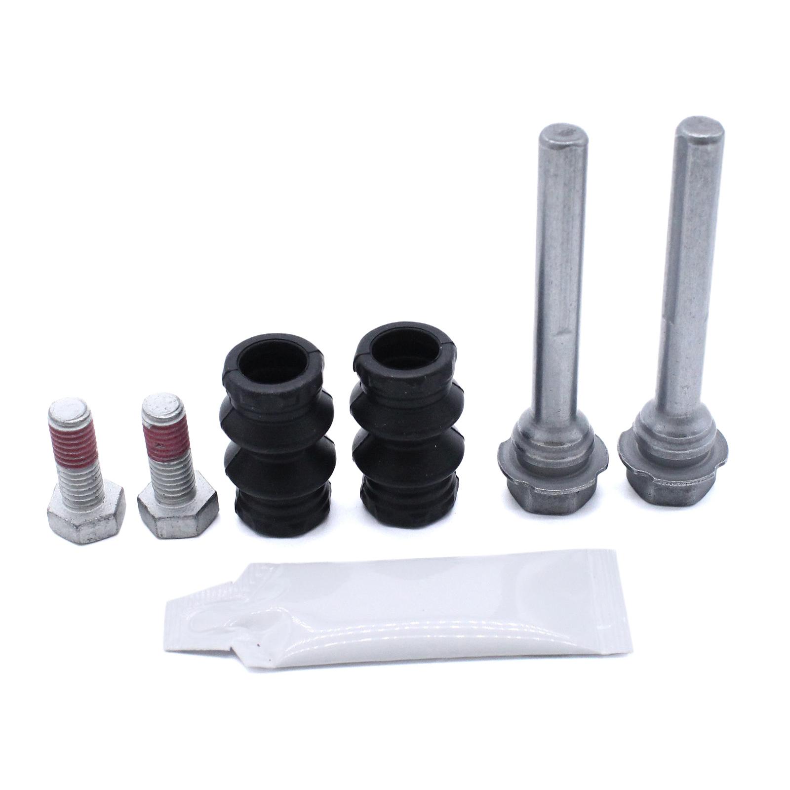 Brake Caliper Guide Pin set Includes Seal & Gaskets Efficient Brake Caliper Guide Pin Repair set Simple to Use for Car 1
Brake Caliper Guide Pin set Includes Seal & Gaskets Efficient Brake Caliper Guide Pin Repair set Simple to Use for Car 1