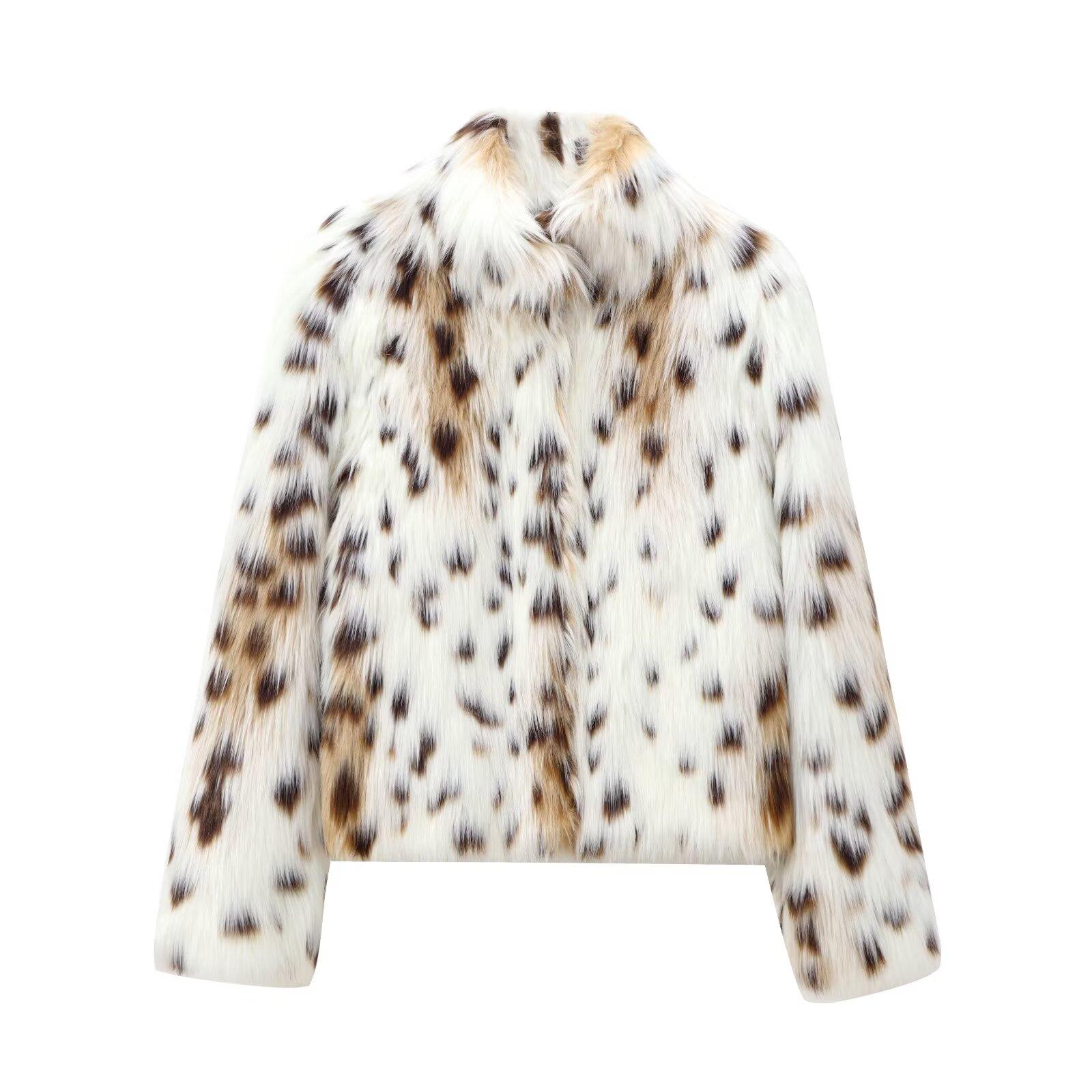 Куртка из искусственного меха серии Traf Winter Arrival, женское пальто с леопардовым принтом, длинное пальто с рукавами XS белый
Куртка из искусственного меха серии Traf Winter Arrival, женское пальто с леопардовым принтом, длинное пальто с рукавами XS белый