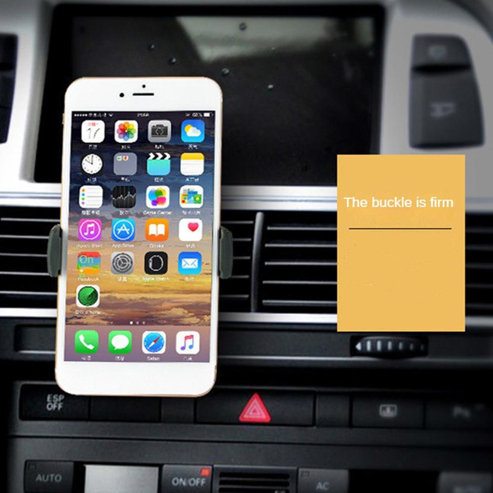 Universal Car Phone Holder Air Vent Mount 360 Degree Rotation Mobile Phone Support Bracket For 4.0-7.2 Inch Phones Car Accessory
Universal Car Phone Holder Air Vent Mount 360 Degree Rotation Mobile Phone Support Bracket For 4.0-7.2 Inch Phones Car Accessory