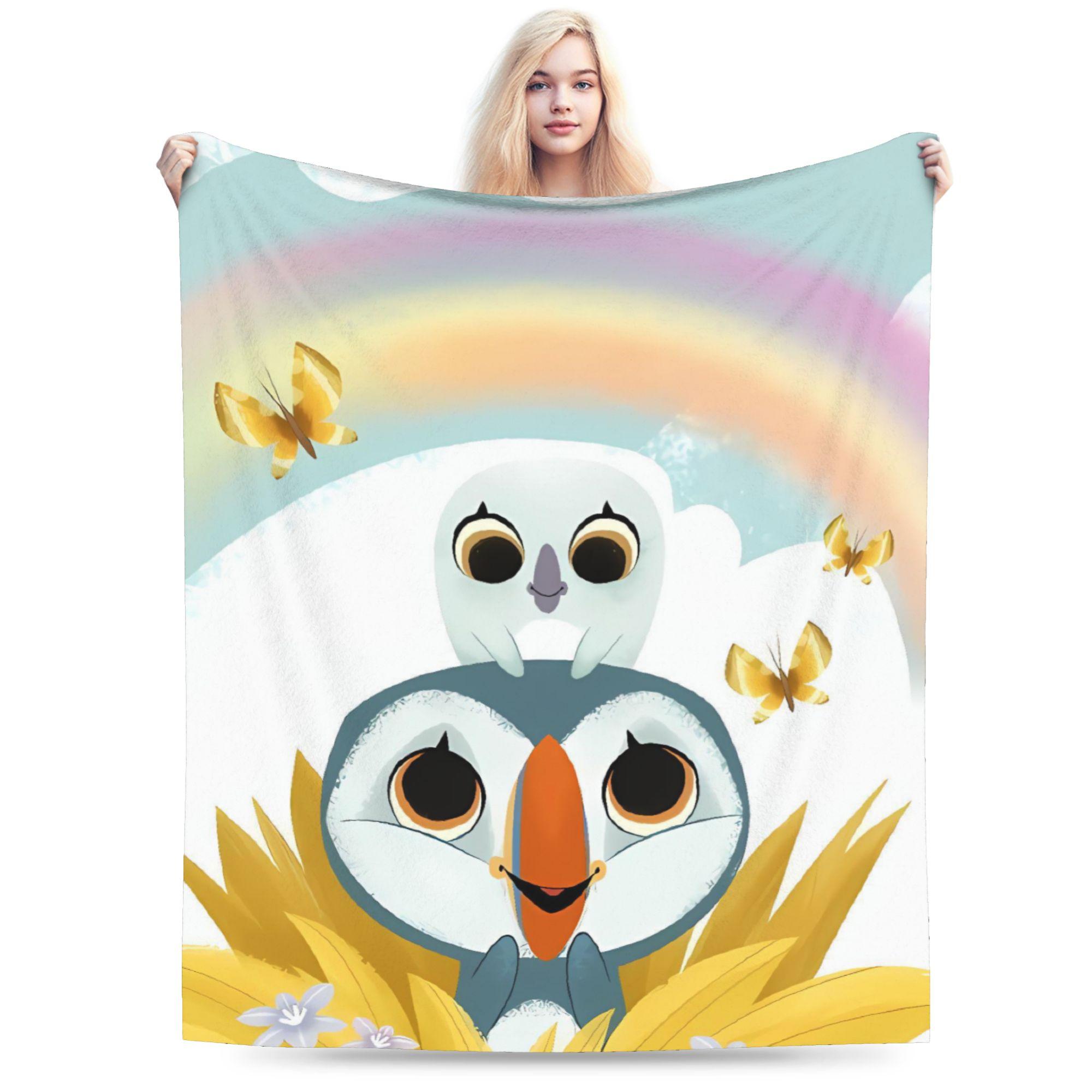 Puffin Rock Soft Warm Blankets Kids Plush Bedding Throws Fluffy Couch Chair Flannel Bedspread Sofa Bed Cover 75cmx90cm
Puffin Rock Soft Warm Blankets Kids Plush Bedding Throws Fluffy Couch Chair Flannel Bedspread Sofa Bed Cover 75cmx90cm