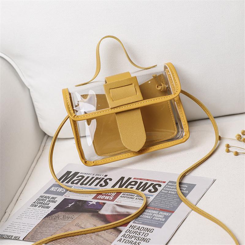 Transparent PVC Jelly Bag, Summer Explosis Shoulder Bag, Phe Coin Purse Lipstick Tissue Mini Tote Bag,Suitable for Daily Use
Transparent PVC Jelly Bag, Summer Explosis Shoulder Bag, Phe Coin Purse Lipstick Tissue Mini Tote Bag,Suitable for Daily Use