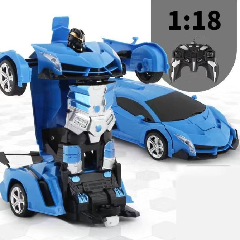 One Key Transform Remote Control Car Rc Boys Children Lamborghini Robot Model Toy Best Seller Blue
One Key Transform Remote Control Car Rc Boys Children Lamborghini Robot Model Toy Best Seller Blue