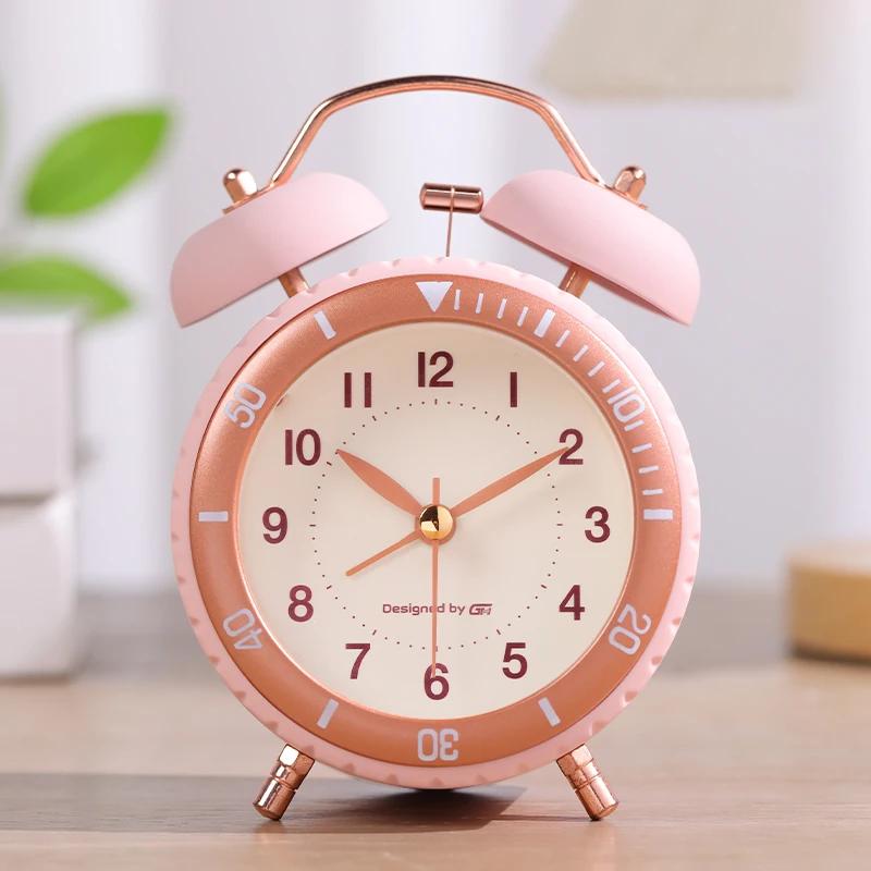 Simple wake-up boy desktop clock, bedside student anti-drop, children s alarm clock, specially designed for waking up рожевий
Simple wake-up boy desktop clock, bedside student anti-drop, children s alarm clock, specially designed for waking up рожевий