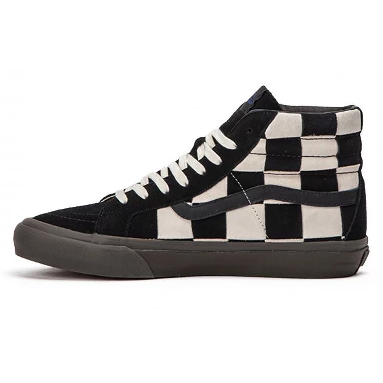 Кроссовки унисекс Vans Taka Hayashi x Sk8-Hi LX из тканого материала в шахматном порядке, черные VN0A3ZCLURB1
Кроссовки унисекс Vans Taka Hayashi x Sk8-Hi LX из тканого материала в шахматном порядке, черные VN0A3ZCLURB1