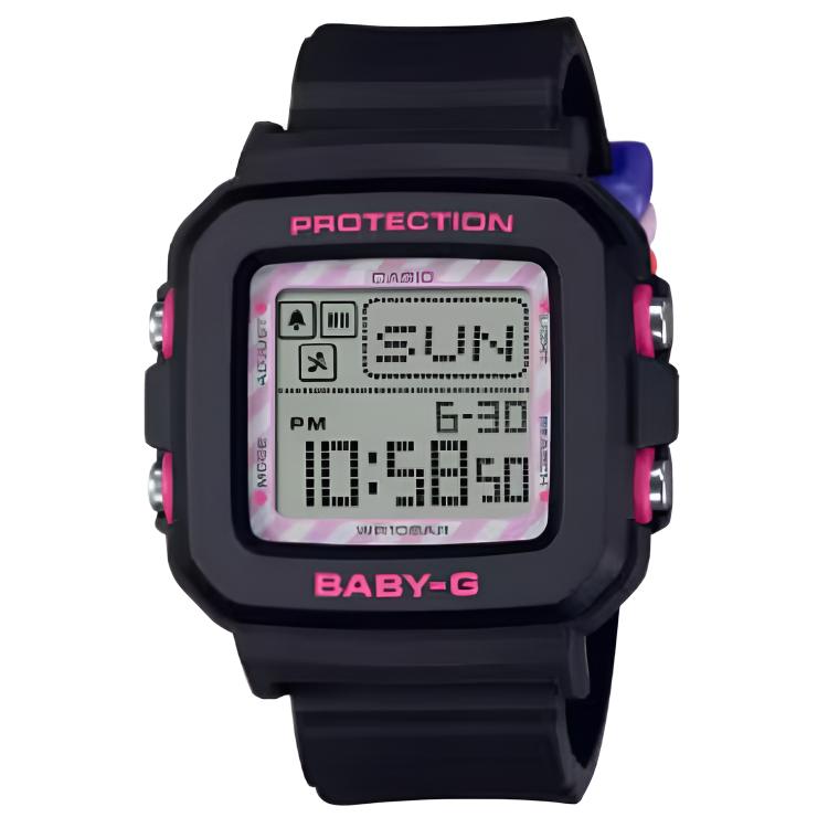CASIO Kuromi BGD 10 100m Water Resistant Quartz Movement Resin Strap Watch Unisex Gray Dial BGD-10KKM-1JR Gray Dial
CASIO Kuromi BGD 10 100m Water Resistant Quartz Movement Resin Strap Watch Unisex Gray Dial BGD-10KKM-1JR Gray Dial