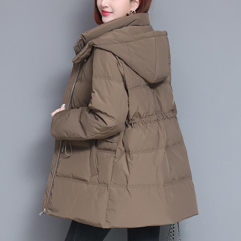 Женский пуховик средней длины 2024 - Зимний стиль для 40-50-летних, Молодящий, Толстый и Теплый Пальто из Пуха Белой Утки XXL for 153-165 jin
Женский пуховик средней длины 2024 - Зимний стиль для 40-50-летних, Молодящий, Толстый и Теплый Пальто из Пуха Белой Утки XXL for 153-165 jin