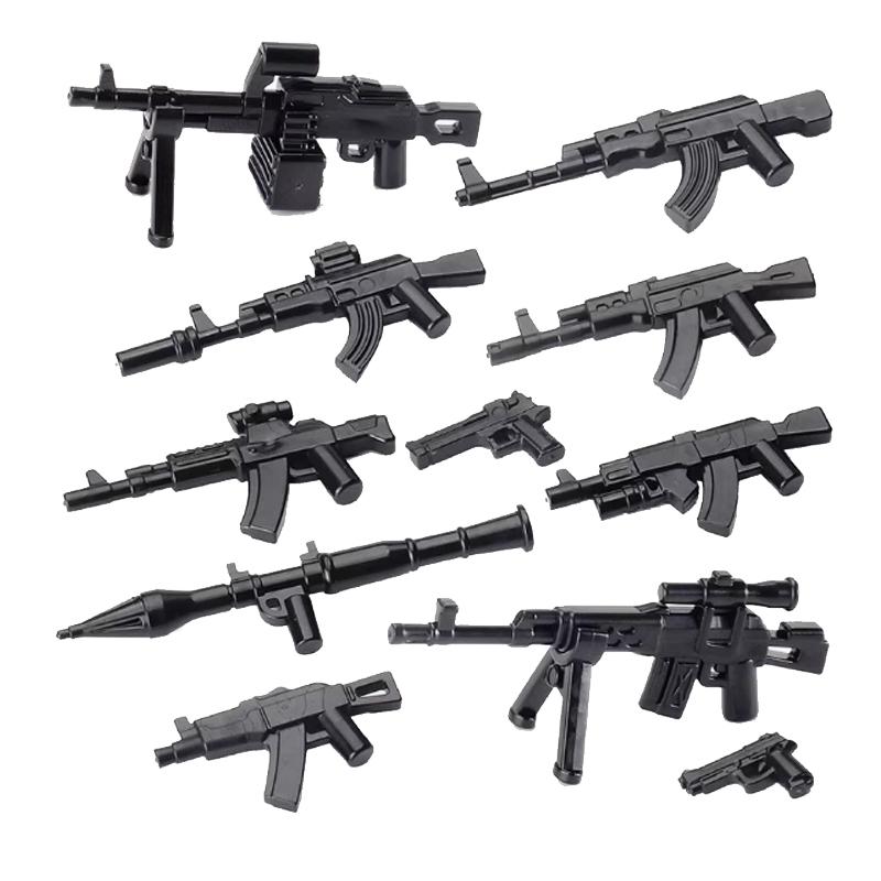 Военные конструкторы Второй мировой войны, фигурки солдат, оружие, снаряжение, аксессуары, пулеметы Гатлинга M2, РПГ, MOC, мини-кирпичики
Военные конструкторы Второй мировой войны, фигурки солдат, оружие, снаряжение, аксессуары, пулеметы Гатлинга M2, РПГ, MOC, мини-кирпичики