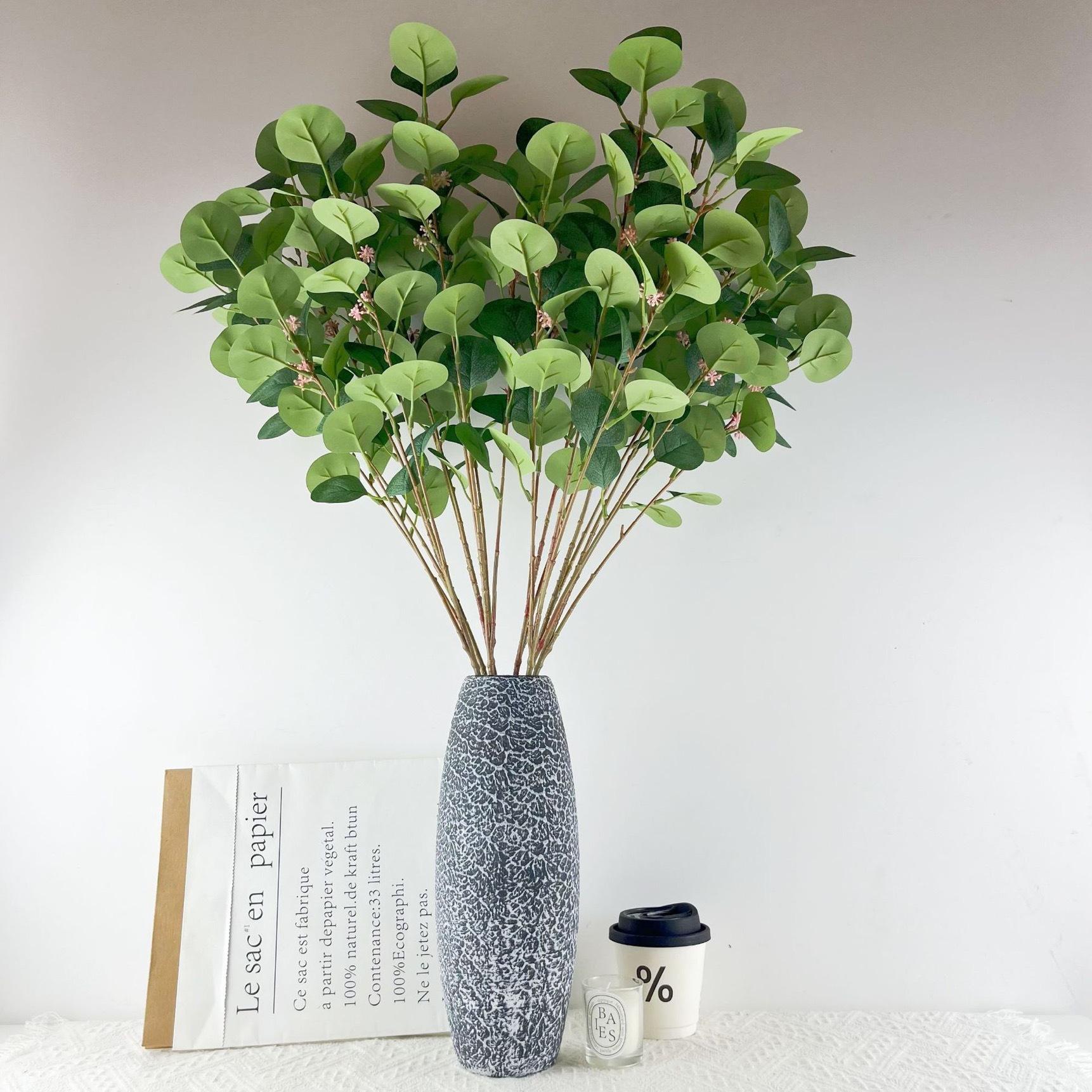 20pcs Direct Sales Simulation Green Plant Single Branch Silk Screen Printing 3 Forks 42 Mesh Eucalyptus Money Leaf Apple Leaf Home Outdoor Wear
20pcs Direct Sales Simulation Green Plant Single Branch Silk Screen Printing 3 Forks 42 Mesh Eucalyptus Money Leaf Apple Leaf Home Outdoor Wear