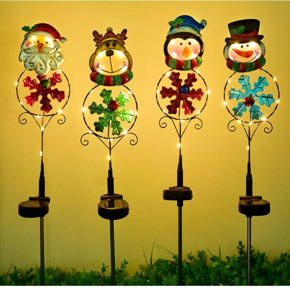 New Outdoor Lighting Merry Christmas Yard Decor Night Lamp Garden Landscape LED Light Solar Power
New Outdoor Lighting Merry Christmas Yard Decor Night Lamp Garden Landscape LED Light Solar Power