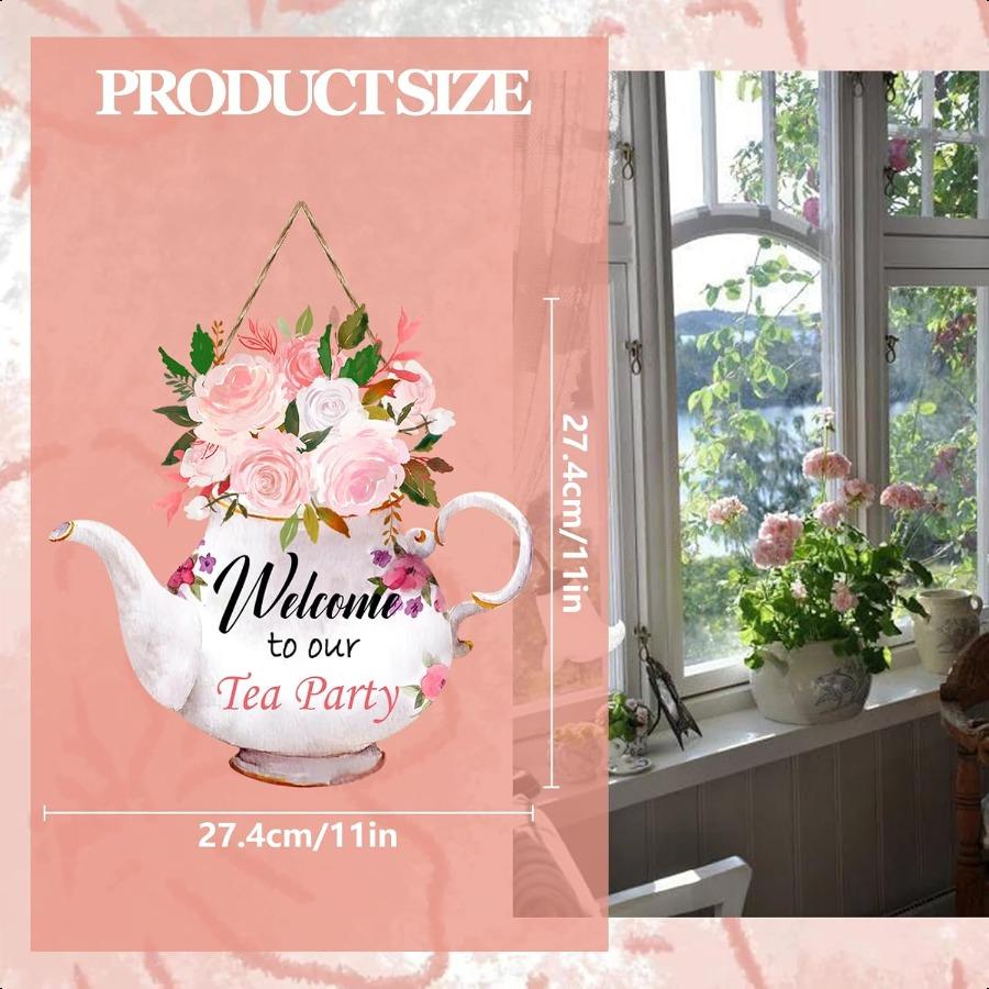 Украшения для чаепития CANIPHA Дверная табличка Красочный чайник Декор для чаепития Подвесная дверная табличка Цветочная тематика Приветственная табличка для United States
Украшения для чаепития CANIPHA Дверная табличка Красочный чайник Декор для чаепития Подвесная дверная табличка Цветочная тематика Приветственная табличка для United States
