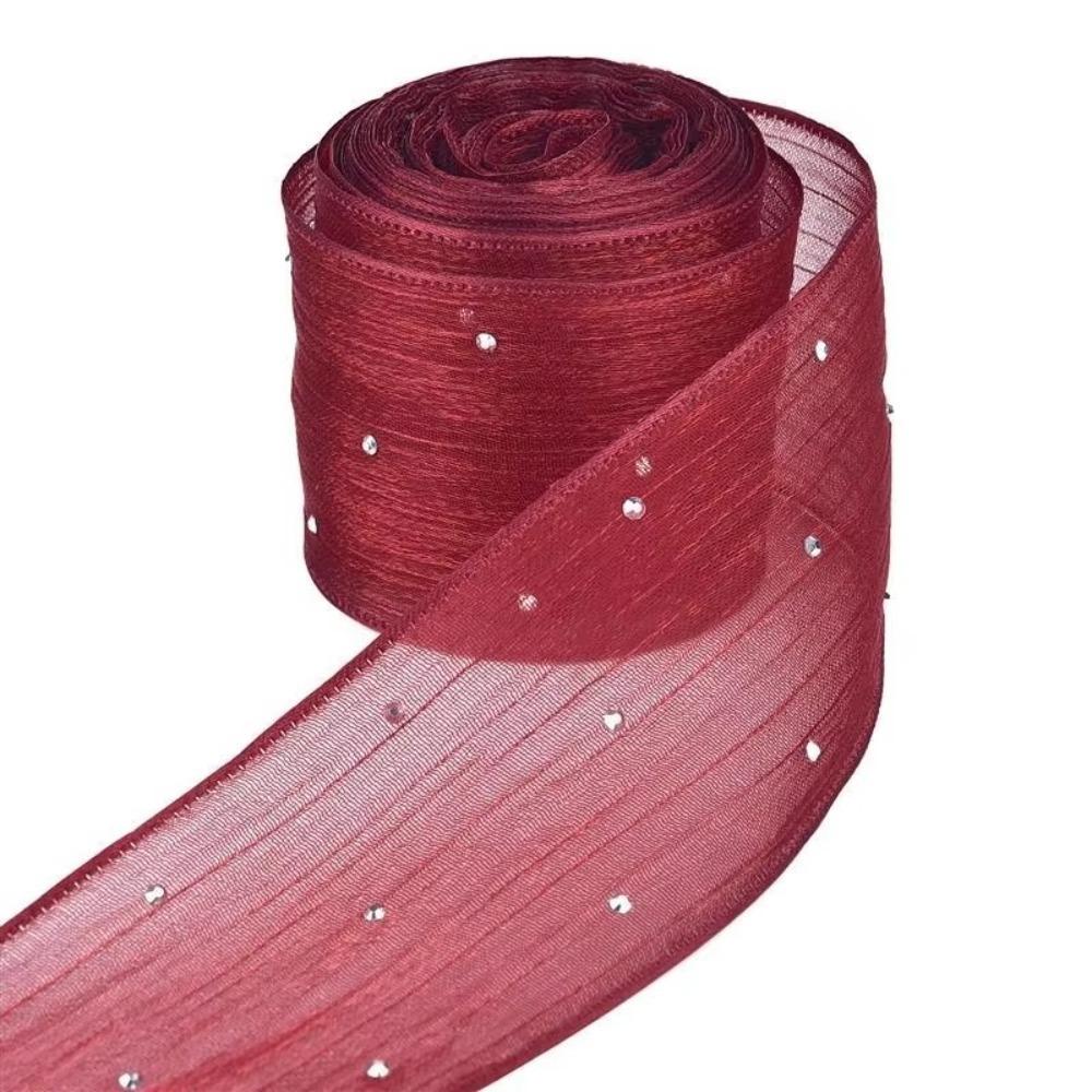 5 Meters/pack Bubble Pleated Tape 4cm Gift Wrapping Bouquets Diamond Mesh Organza Ribbon Gifts Packaging Material L
5 Meters/pack Bubble Pleated Tape 4cm Gift Wrapping Bouquets Diamond Mesh Organza Ribbon Gifts Packaging Material L