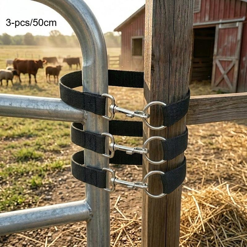 3 Marek, Ranch Gate & Rope Noose Buckle Door Catches, 50cm for Horse/Cattle/Sheep Gates.
3 Marek, Ranch Gate & Rope Noose Buckle Door Catches, 50cm for Horse/Cattle/Sheep Gates.