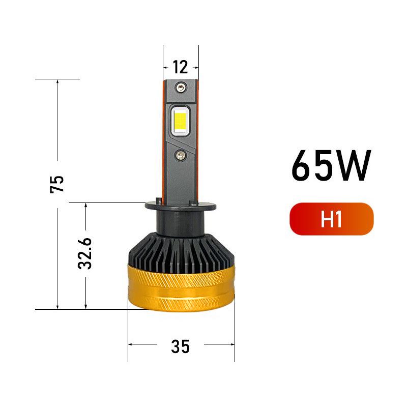 Universal Car LED Headlight Bulbs, 12V/24V, Super Bright H4 High/Low Beam, H7/H11
Universal Car LED Headlight Bulbs, 12V/24V, Super Bright H4 High/Low Beam, H7/H11