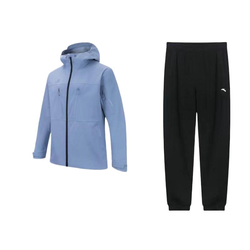 Anta Water Shell Zip Hooded Long Sleeve Jacket Knit Pants Casual Sports Suit Men suit 952337309-1+952337604-3 S
Anta Water Shell Zip Hooded Long Sleeve Jacket Knit Pants Casual Sports Suit Men suit 952337309-1+952337604-3 S