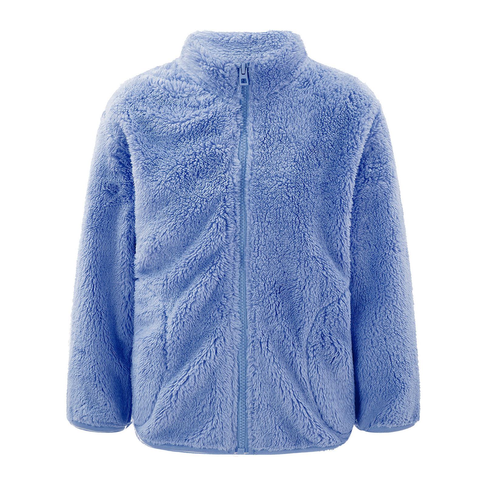 Хлопчики Дівчатка Плюшева Куртка Довгий Рукав Дизайн Стійка Комір Застібка-блискавка Спереду з Бічними Кишенями для Повсякденного Вуличного Одягу 11-12 Years синій
Хлопчики Дівчатка Плюшева Куртка Довгий Рукав Дизайн Стійка Комір Застібка-блискавка Спереду з Бічними Кишенями для Повсякденного Вуличного Одягу 11-12 Years синій