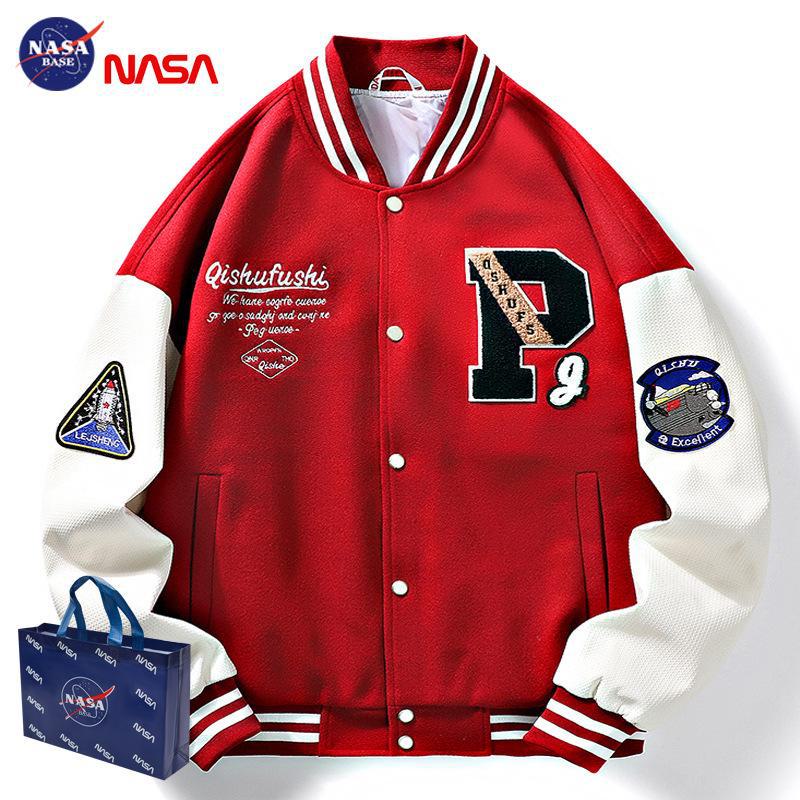 Чоловіча вовняна бейсбольна куртка NASA з вишивкою - модне осіннє парне пальто 5xl червоний
Чоловіча вовняна бейсбольна куртка NASA з вишивкою - модне осіннє парне пальто 5xl червоний
