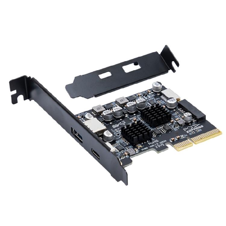 PCIE 4X To USB 3.2 Expansion Card Front Type C Connector 10Gbps Full Speed Transmisson Expansion Card for Desktop 1
PCIE 4X To USB 3.2 Expansion Card Front Type C Connector 10Gbps Full Speed Transmisson Expansion Card for Desktop 1