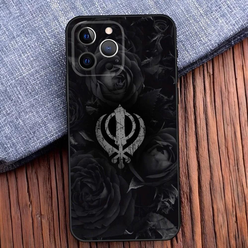 Sikh Khanda Sikhism Phone Case For iPhone 16,15,14,13,12,11,Pro,X,XS,Max,XR,Plus,Mini Soft Black Cover iPhoneXS
Sikh Khanda Sikhism Phone Case For iPhone 16,15,14,13,12,11,Pro,X,XS,Max,XR,Plus,Mini Soft Black Cover iPhoneXS
