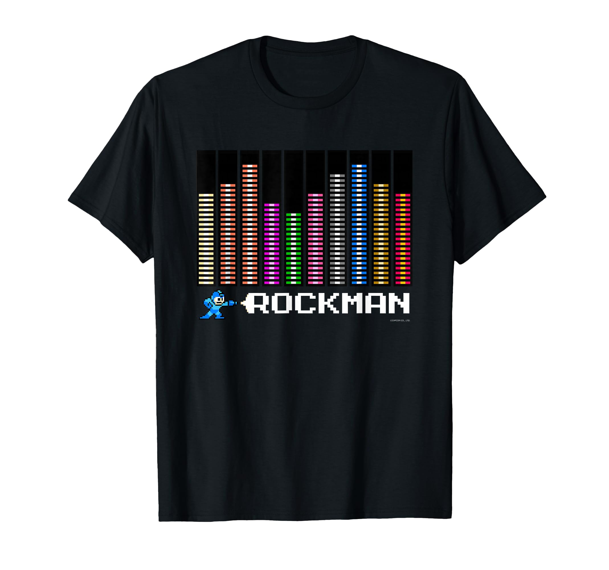 ROCKMAN Special Weapon Gauge T-shirt
ROCKMAN Special Weapon Gauge T-shirt