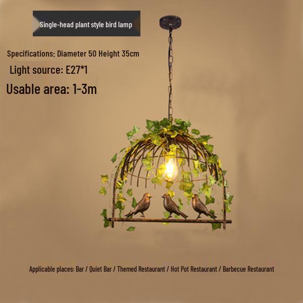Industrial Birdcage Pendant Lamp for Bars, Restaurants, Clothing Stores, and BBQs
Industrial Birdcage Pendant Lamp for Bars, Restaurants, Clothing Stores, and BBQs