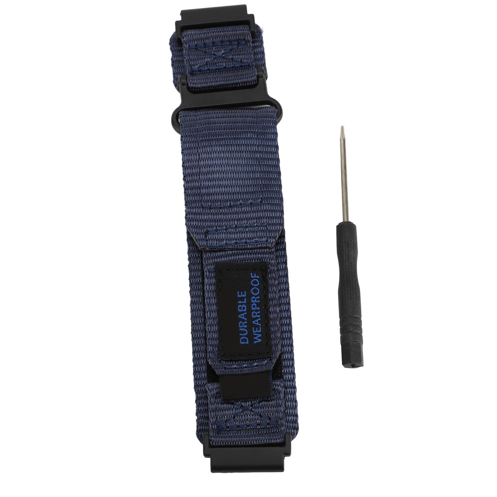 Nylon Sports Strap for Huami T Rex Ultra Smartwatch Solid Metal Connector Hook and Loop Fastener полуночно-синий
Nylon Sports Strap for Huami T Rex Ultra Smartwatch Solid Metal Connector Hook and Loop Fastener полуночно-синий