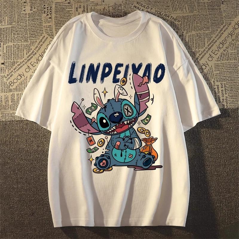 Japanese retro Stitch pure cotton shortsleeved Tshirt Unisex and Women summer 2025 new couple oversize halfsleeved top S
Japanese retro Stitch pure cotton shortsleeved Tshirt Unisex and Women summer 2025 new couple oversize halfsleeved top S