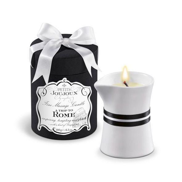 Массажная свеча с ароматом грейпфрута и бергамота Petits Joujoux Rome Grapefruit and Bergamott 190 г (SO3141)
Массажная свеча с ароматом грейпфрута и бергамота Petits Joujoux Rome Grapefruit and Bergamott 190 г (SO3141)
