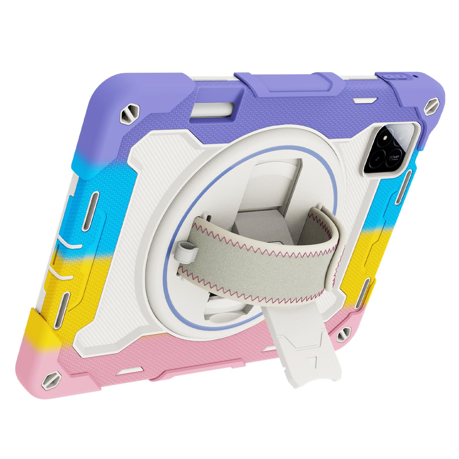 For Xiaomi Pad 7/Pad 7 Pro Kickstand Case Hand Strap PC+Silicone Tablet Cover with Pencil Holder Colorful Blue
For Xiaomi Pad 7/Pad 7 Pro Kickstand Case Hand Strap PC+Silicone Tablet Cover with Pencil Holder Colorful Blue