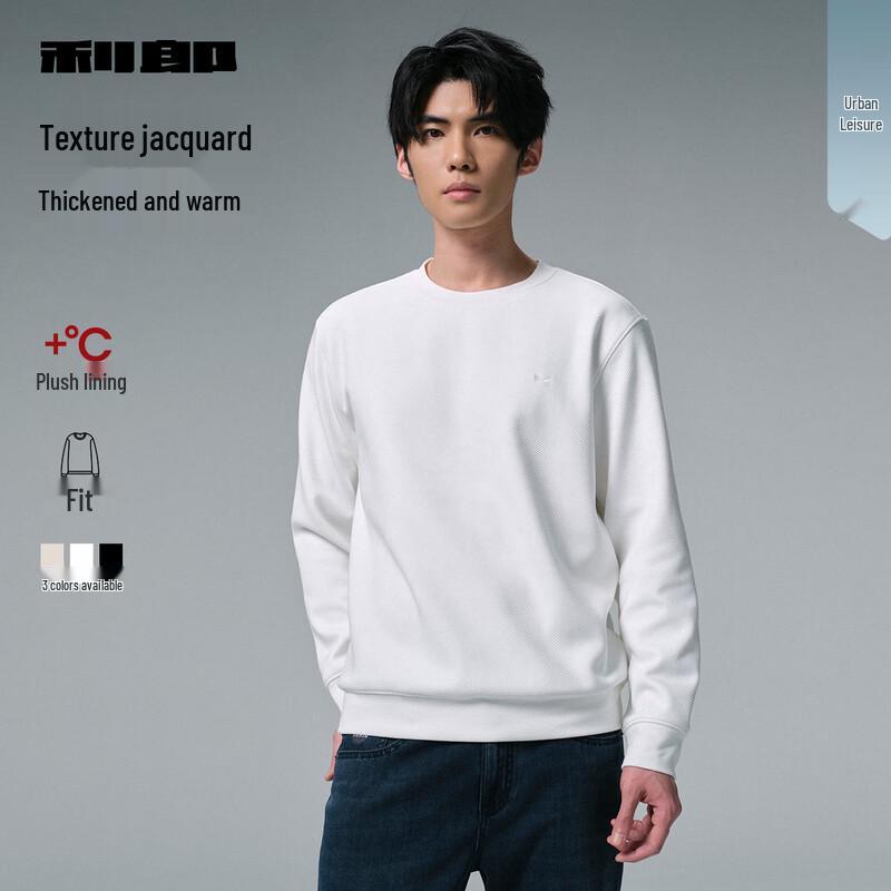 Lilang Men s Fleece-Lined Textured Jacquard Round Neck Long Sleeve T-Shirt 3XL
Lilang Men s Fleece-Lined Textured Jacquard Round Neck Long Sleeve T-Shirt 3XL