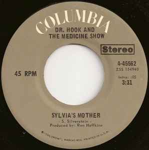 7inch Record DR. HOOK & THE MEDICINE SHOW - Sylvia s Mother 445562 Columbia 1972 US Rock Used
7inch Record DR. HOOK & THE MEDICINE SHOW - Sylvia s Mother 445562 Columbia 1972 US Rock Used