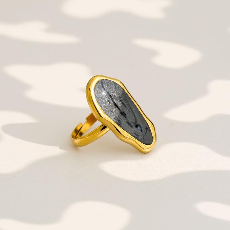 French Stainless Steel Geometrical Adjustable Rings for Women Minimalist Drip Oil Irregular Ring Fashion Punk Party Zircon Gift серый
French Stainless Steel Geometrical Adjustable Rings for Women Minimalist Drip Oil Irregular Ring Fashion Punk Party Zircon Gift серый