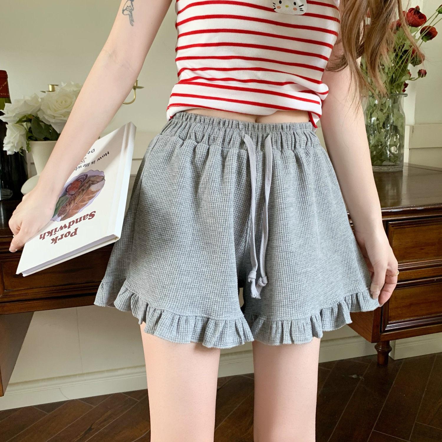 Hot Pants High Waisted Shorts Women s Summer Home Pants Gray Casual Pants Students Summer Wide Leg Pants XL
Hot Pants High Waisted Shorts Women s Summer Home Pants Gray Casual Pants Students Summer Wide Leg Pants XL