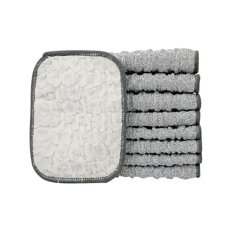 Bubble Double-sided Dishcloth Thickened Absorbent Household Scouring Cloth Not Easy To Stain With oil, special rag for kitchen, dishwashing artifact 1pc сірий
Bubble Double-sided Dishcloth Thickened Absorbent Household Scouring Cloth Not Easy To Stain With oil, special rag for kitchen, dishwashing artifact 1pc сірий