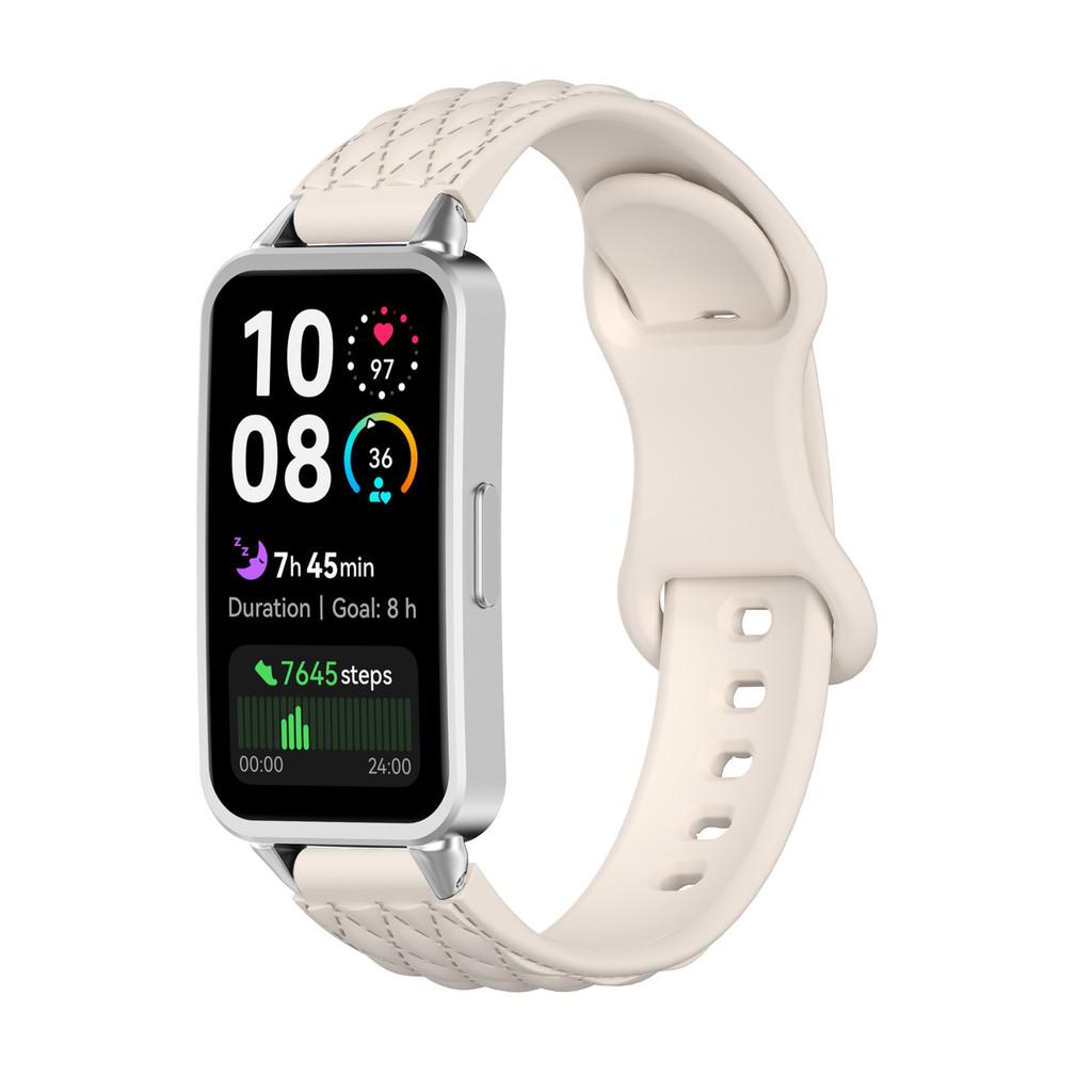 Diamond Patterned Butterfly Buckle Silicone Waterproof Strap Suitable for Huawei Wristband 11/11 Pro 10 9 8 For HUAWEI Band for Huawei 11 11pro
Diamond Patterned Butterfly Buckle Silicone Waterproof Strap Suitable for Huawei Wristband 11/11 Pro 10 9 8 For HUAWEI Band for Huawei 11 11pro