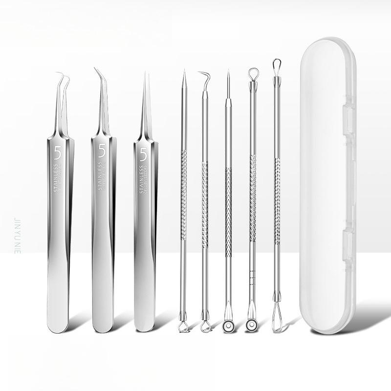 11 шт./Набор Профессиональный набор для удаления черных точек из нержавеющей стали Инструменты для удаления дефектов кожи лица и акне Игла для удаления прыщей – Профессиональный набор для удаления прыщей 8pcs/set+Storage Box серебряный
11 шт./Набор Профессиональный набор для удаления черных точек из нержавеющей стали Инструменты для удаления дефектов кожи лица и акне Игла для удаления прыщей – Профессиональный набор для удаления прыщей 8pcs/set+Storage Box серебряный
