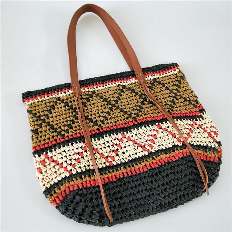 New Fashion Handmade Women s Shoulder Bags Designer Summer Straw Beach Bag Bohemian Female Handbag Large Capacity Shopper Tote
New Fashion Handmade Women s Shoulder Bags Designer Summer Straw Beach Bag Bohemian Female Handbag Large Capacity Shopper Tote