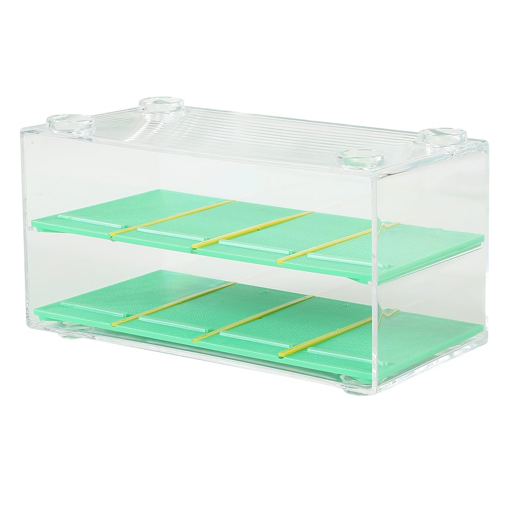 TKY Tomica Case, Mini Car Case, Tomica Storage Case, 2-Tier Clear Case for Collections, Transparent (Set of 1)
TKY Tomica Case, Mini Car Case, Tomica Storage Case, 2-Tier Clear Case for Collections, Transparent (Set of 1)