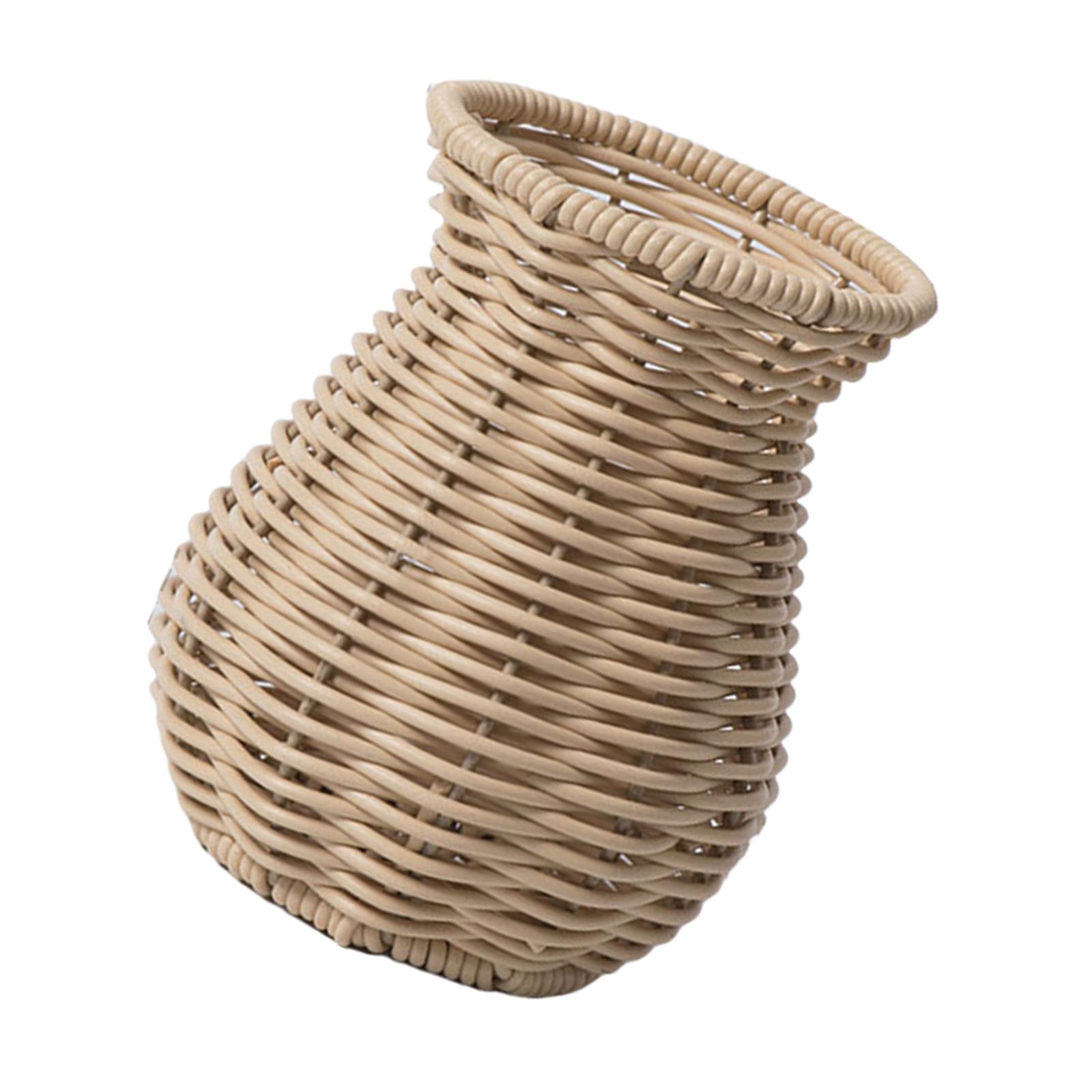 Vintage Styles Woven Vase Rattan Vase for Plant Display Home Decoration for Plant Arrangement Living Room Decors A
Vintage Styles Woven Vase Rattan Vase for Plant Display Home Decoration for Plant Arrangement Living Room Decors A