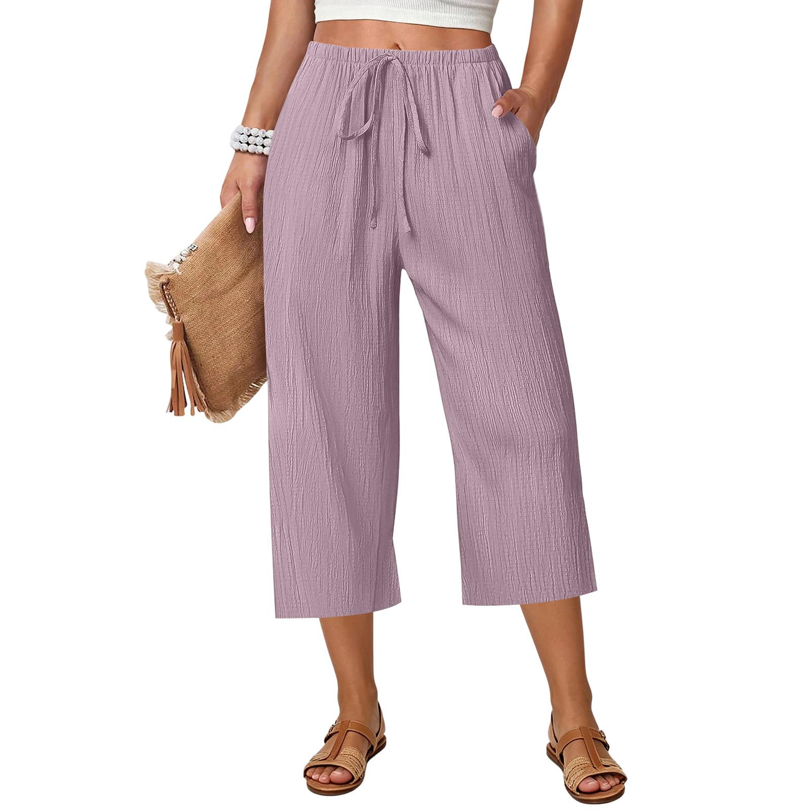 Women s Loose Straight Drawstring Pocket Casual Pants XL рожевий
Women s Loose Straight Drawstring Pocket Casual Pants XL рожевий