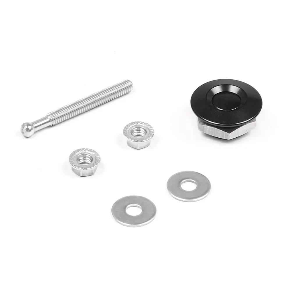 1set Car Tuning Racing Mini Hood Lock 30mm Push Button Hood Wrap Buckles 55mm Stainless Steel Screws Car Accessories чорний
1set Car Tuning Racing Mini Hood Lock 30mm Push Button Hood Wrap Buckles 55mm Stainless Steel Screws Car Accessories чорний
