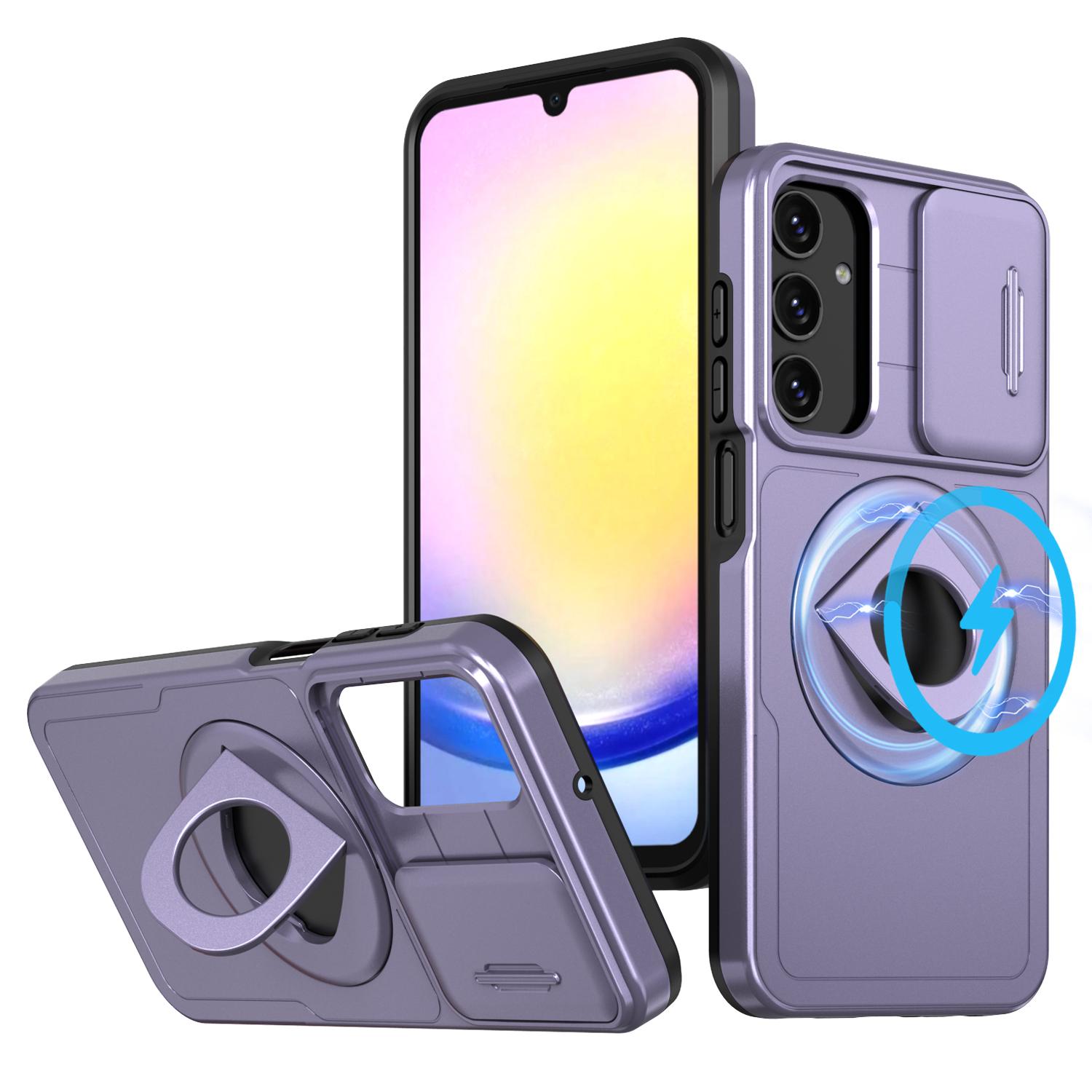 For Samsung Galaxy A05s 4G Case Built-in KickstandTPU+PC Phone Cover Slide Lens Protection Purple
For Samsung Galaxy A05s 4G Case Built-in KickstandTPU+PC Phone Cover Slide Lens Protection Purple