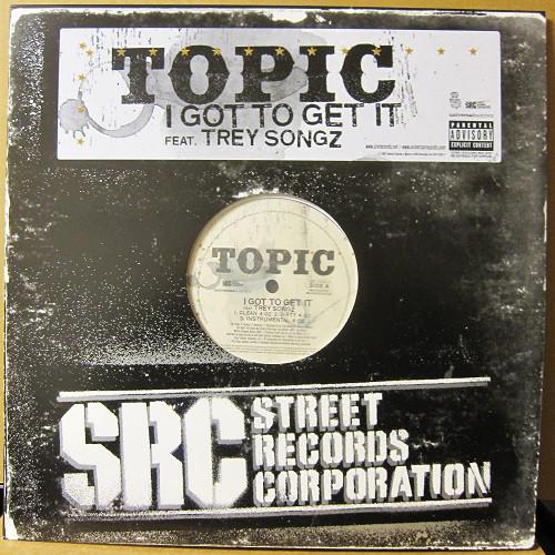 12inch Record TOPIC, TREY SONGZ - I Got To Get It UNIR220331PROMO Universal Motow 2008 US Rap & Hip-Hop/R&B Used
12inch Record TOPIC, TREY SONGZ - I Got To Get It UNIR220331PROMO Universal Motow 2008 US Rap & Hip-Hop/R&B Used