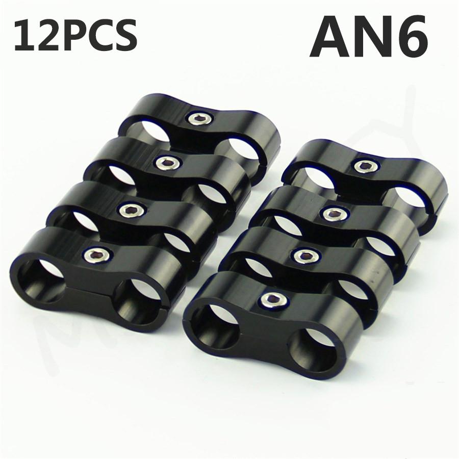 12pcs AN -6 AN6 14MM Braided Hose Separator Clamp Fitting Adapter Bracket Black
12pcs AN -6 AN6 14MM Braided Hose Separator Clamp Fitting Adapter Bracket Black