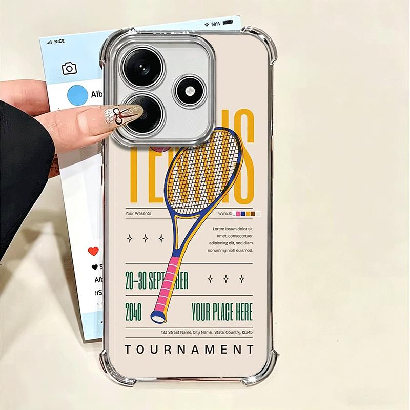 Tennis Sport Soft Phone Case For Xiaomi Poco X7 X8 Pro Max X6 X5 X3 F8 Ultra F7 M8 M7 M5S Redmi 15C 15A 15 14C 13C 12C 13 12 Xiaomi Redmi 15
Tennis Sport Soft Phone Case For Xiaomi Poco X7 X8 Pro Max X6 X5 X3 F8 Ultra F7 M8 M7 M5S Redmi 15C 15A 15 14C 13C 12C 13 12 Xiaomi Redmi 15