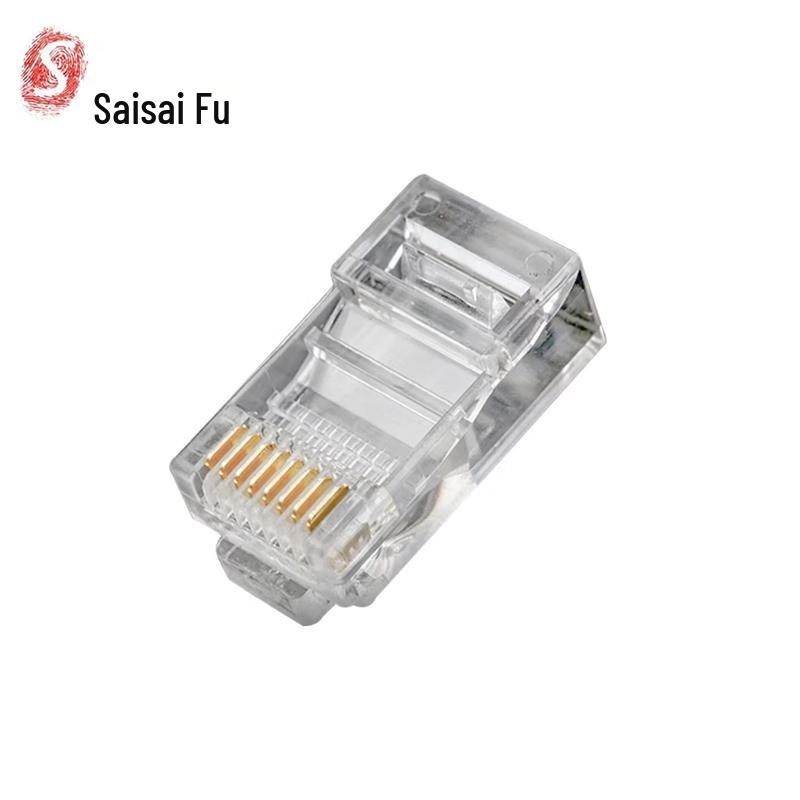 Saisifu SF-5RJ45 Cat5e Unshielded Pure Copper RJ45 Connector
Saisifu SF-5RJ45 Cat5e Unshielded Pure Copper RJ45 Connector